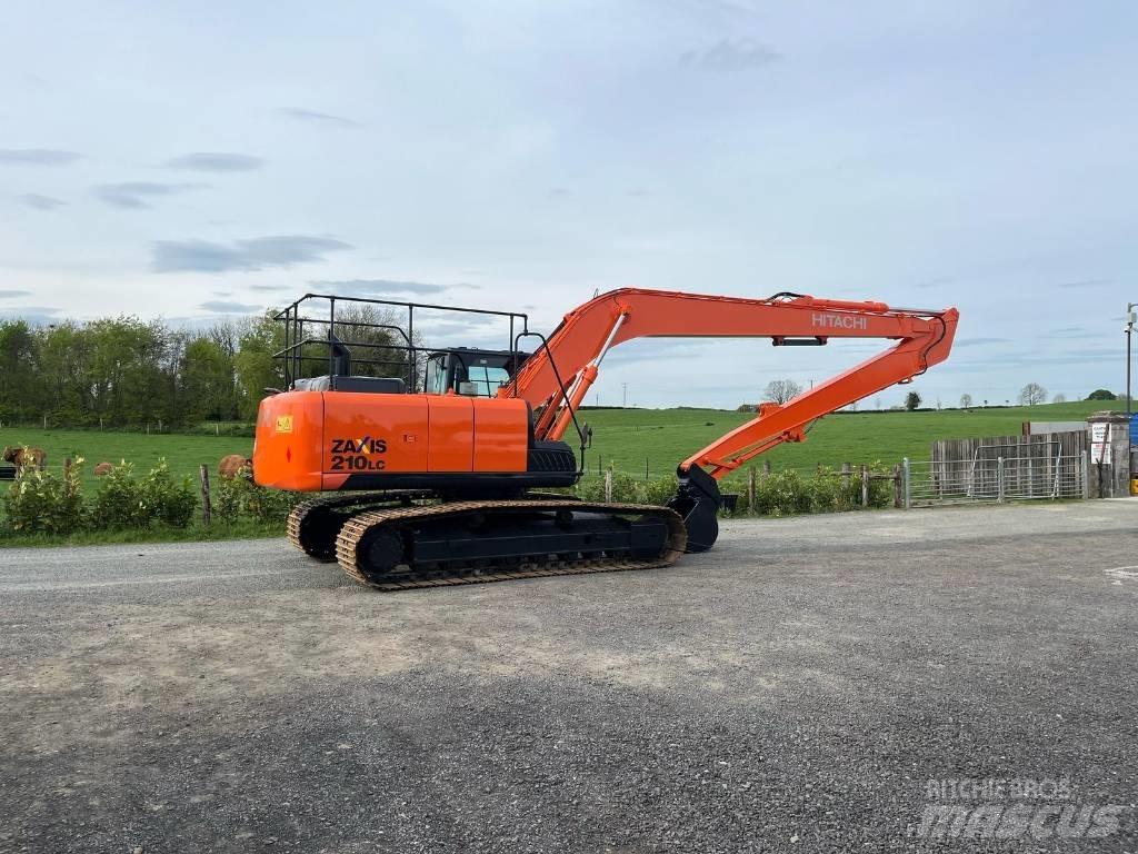 Hitachi Zaxis 210 LC Екскаватори з великим вилітом