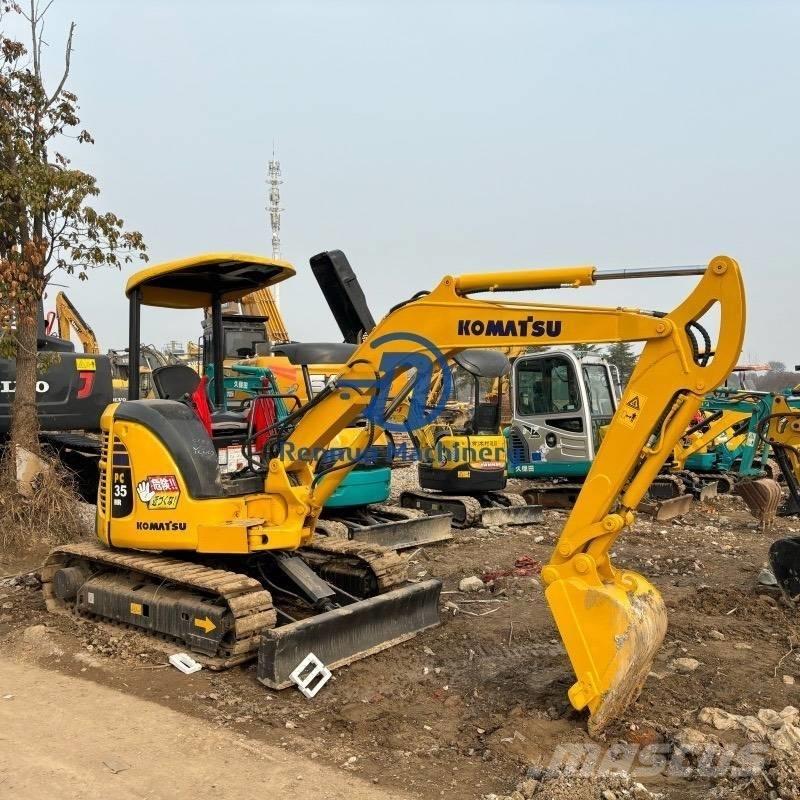 Komatsu PC35MR Міні-екскаватори < 7т