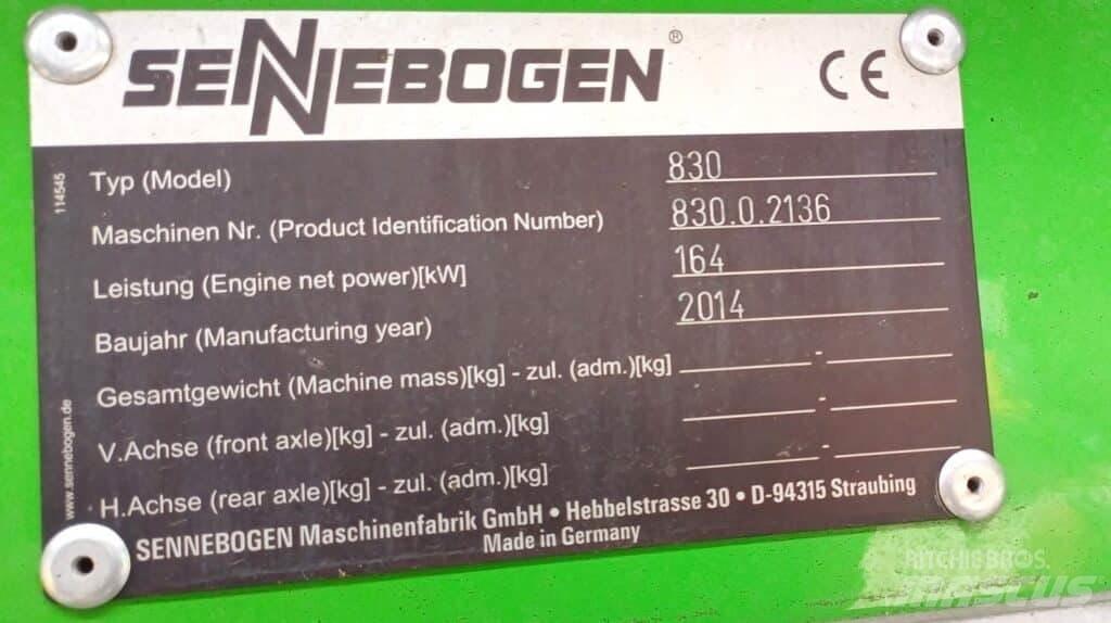 Sennebogen 830E Перевантажувачі металобрухту/промислові навантажувачі