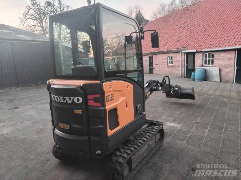 Volvo EC 18 E Міні-екскаватори < 7т