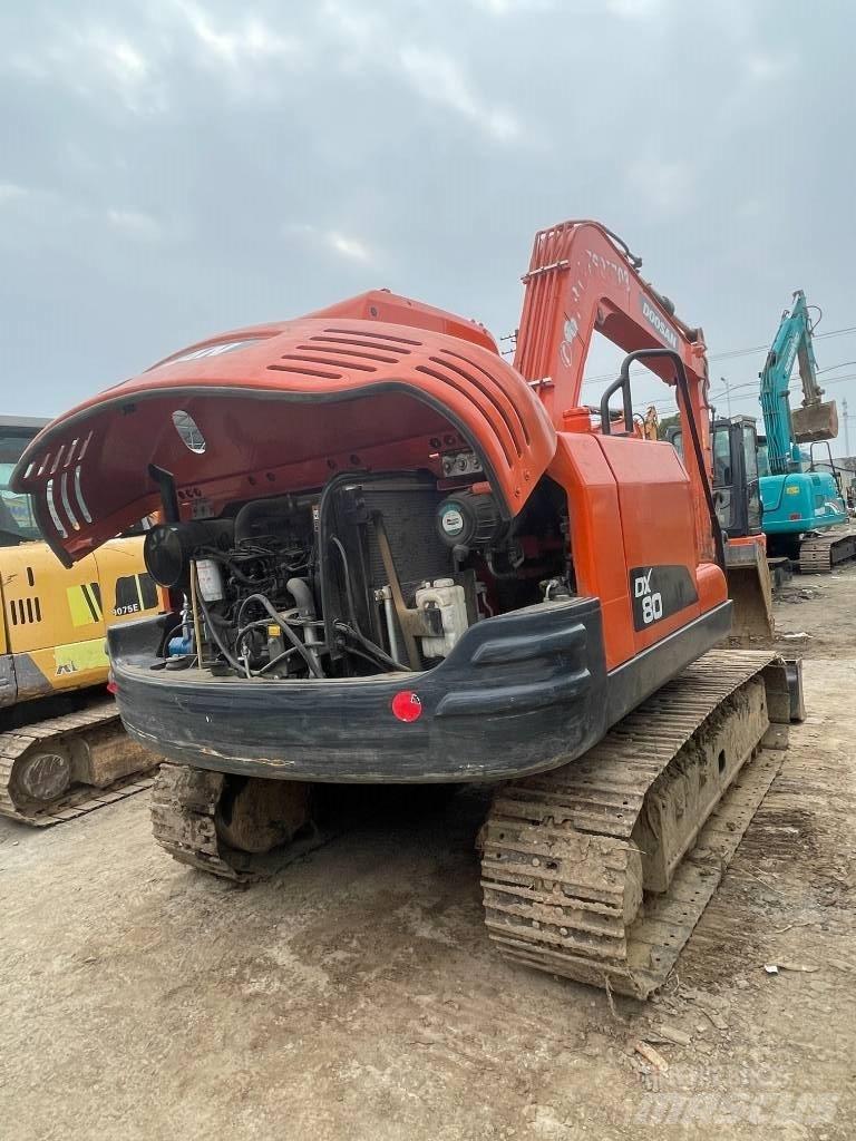 Doosan DX80 Міні-екскаватори < 7т