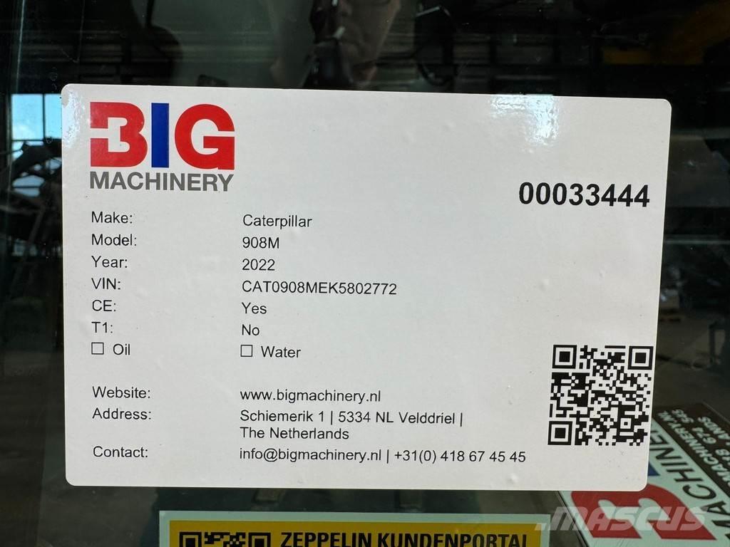CAT 908M Фронтальні навантажувачі