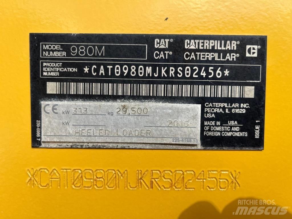 CAT 980M Фронтальні навантажувачі
