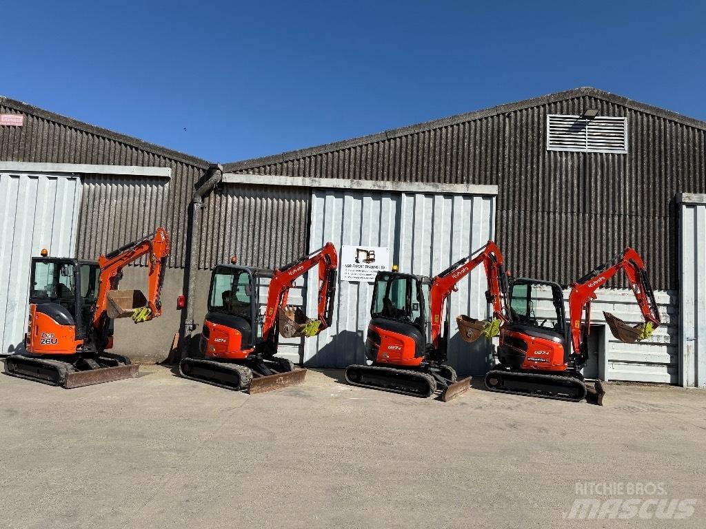 Kubota U 27 Міні-екскаватори < 7т