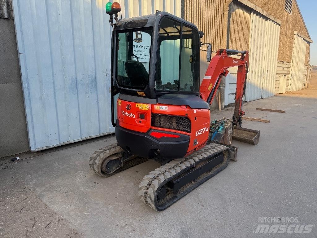 Kubota U 27 Міні-екскаватори < 7т