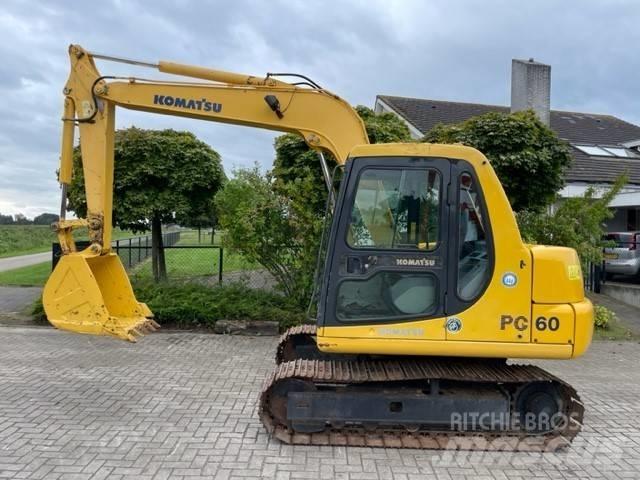 Komatsu PC60-5 Гусеничні екскаватори