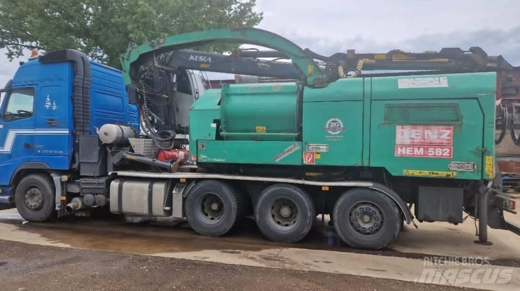JENZ HEM 582 Подрібнювачі деревини