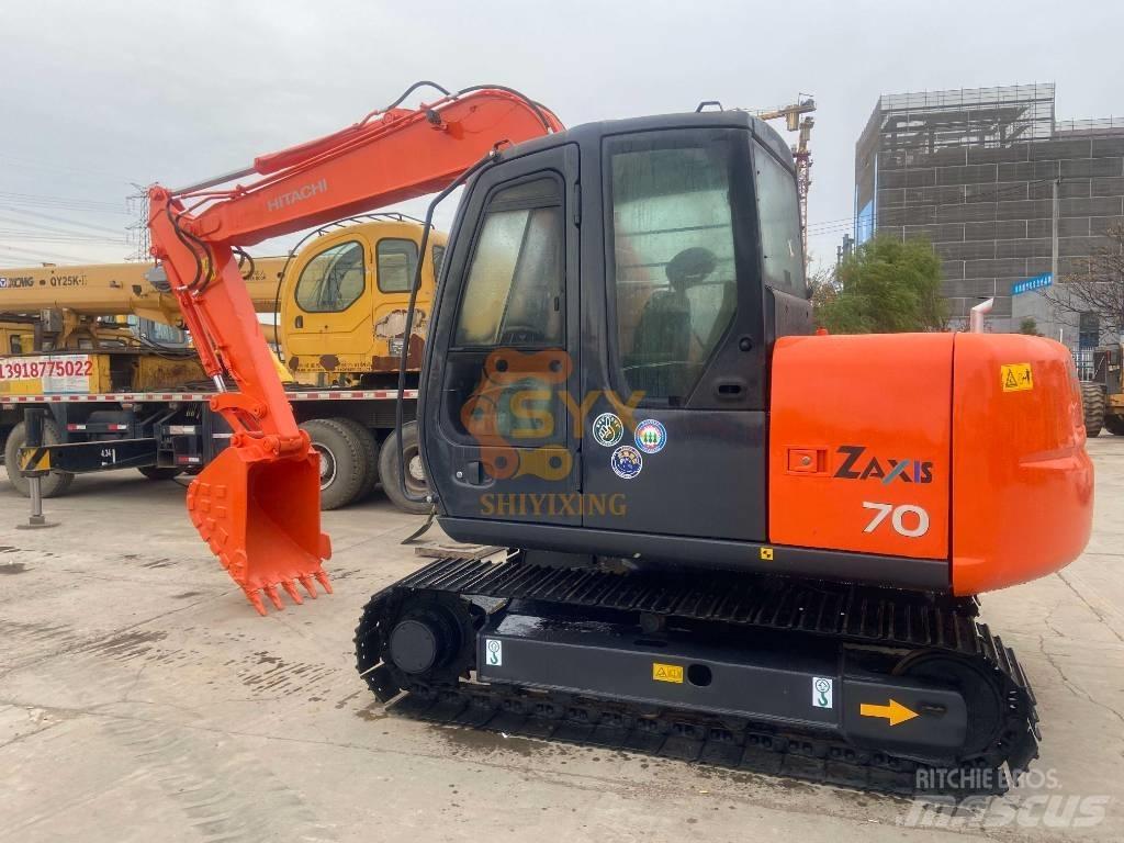 Hitachi ZX 70 Міні-екскаватори < 7т