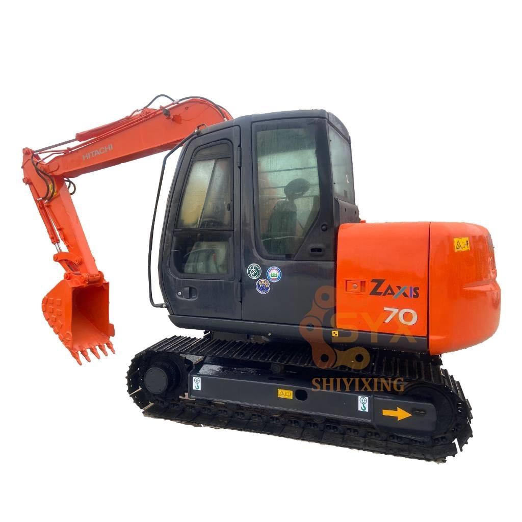 Hitachi ZX 70 Міні-екскаватори < 7т
