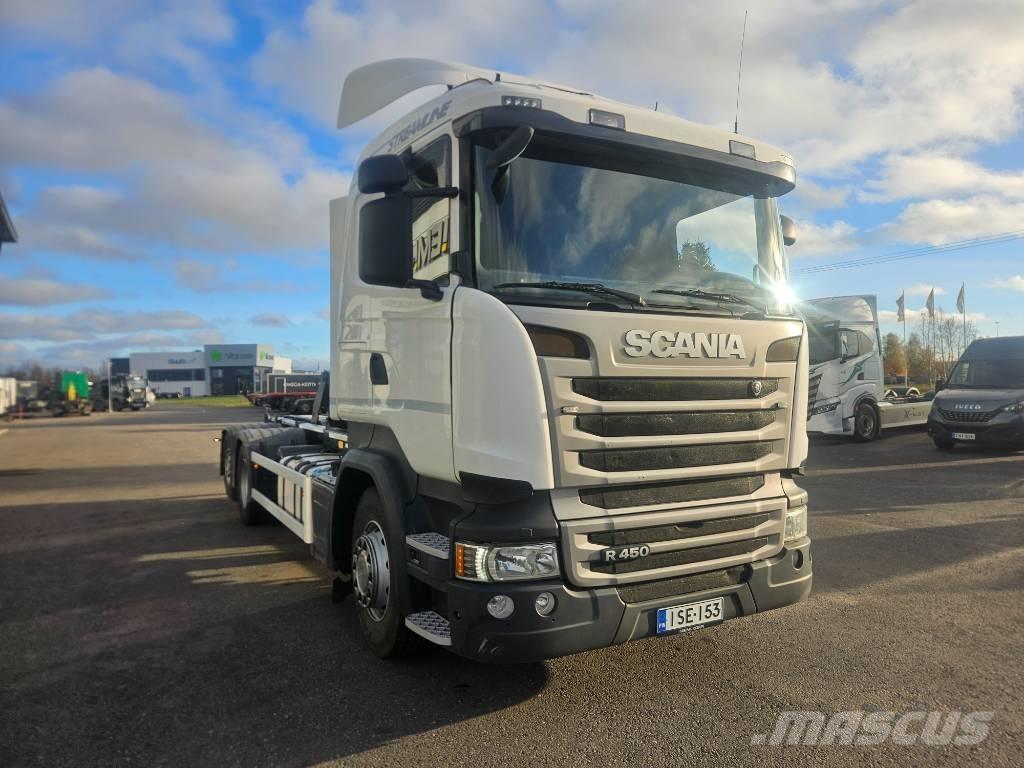 Scania R 450 6x2*4 Вантажівки з гаковим підйомом