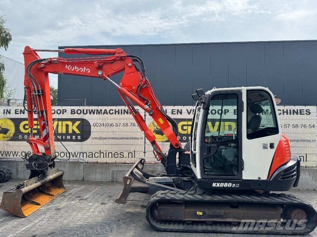 Kubota KX 080-3 A Середні екскаватори 7т. - 12т.
