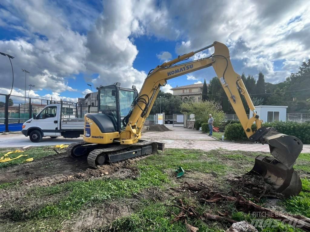 Komatsu PC55 Міні-екскаватори < 7т