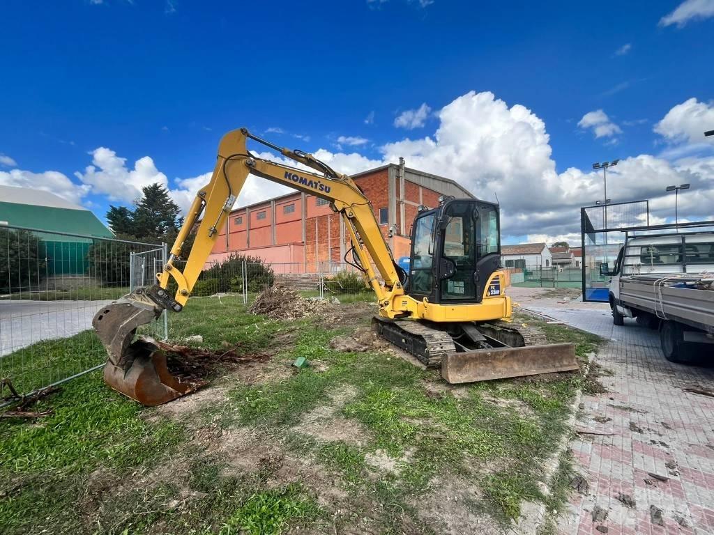 Komatsu PC55 Міні-екскаватори < 7т