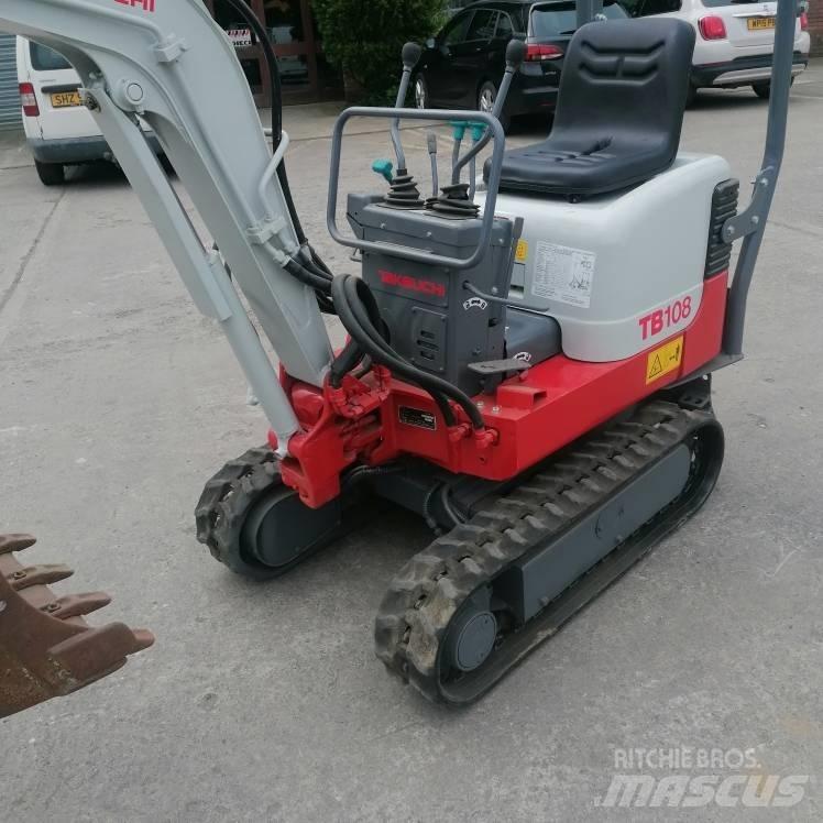 Takeuchi TB108 Міні-екскаватори < 7т
