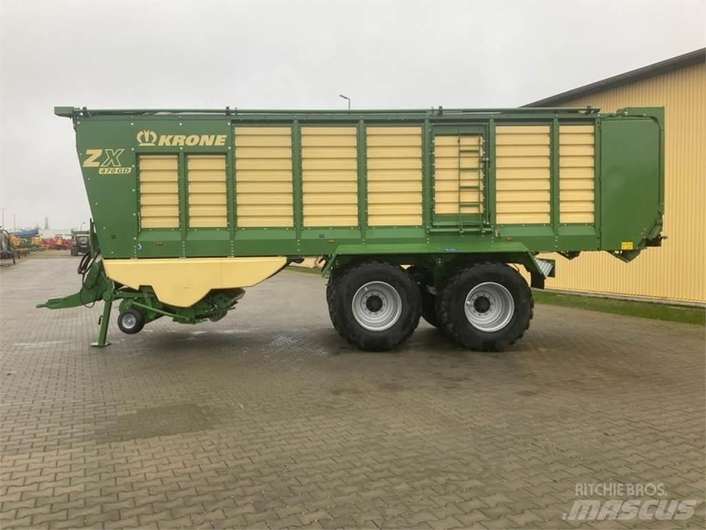 Krone ZX470GD Причепи із самозавантаженням
