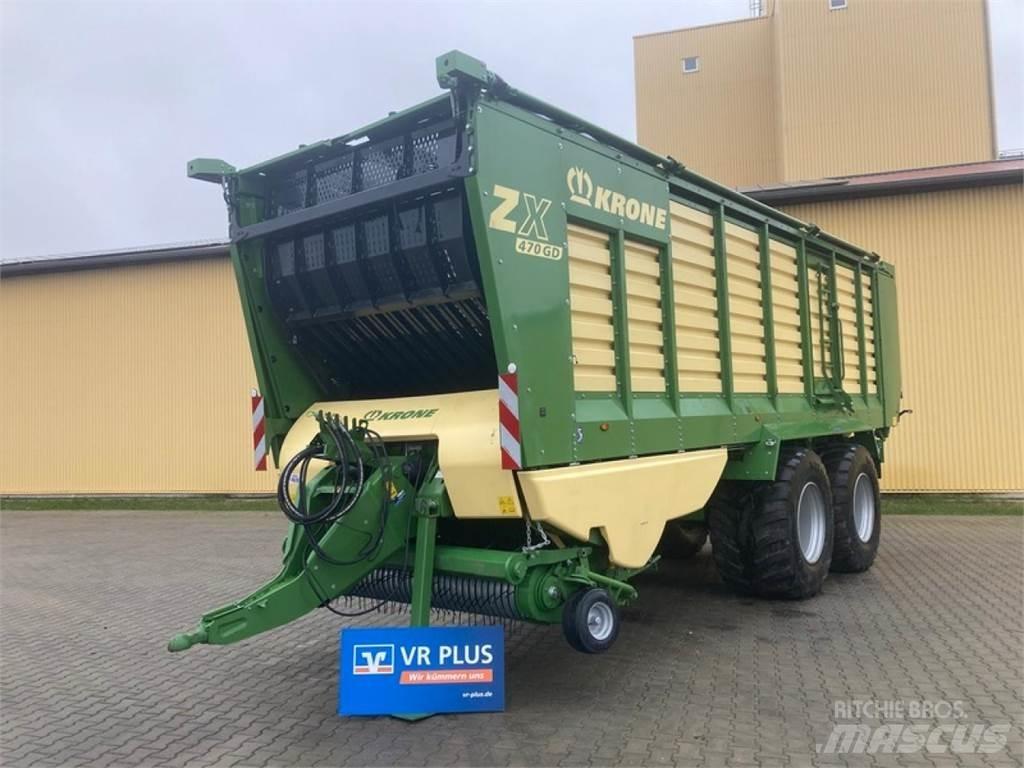 Krone ZX470GD Причепи із самозавантаженням