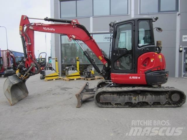Kubota U 55-4 Міні-екскаватори < 7т