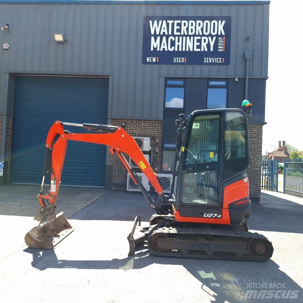 Kubota U 27-4 Міні-екскаватори < 7т