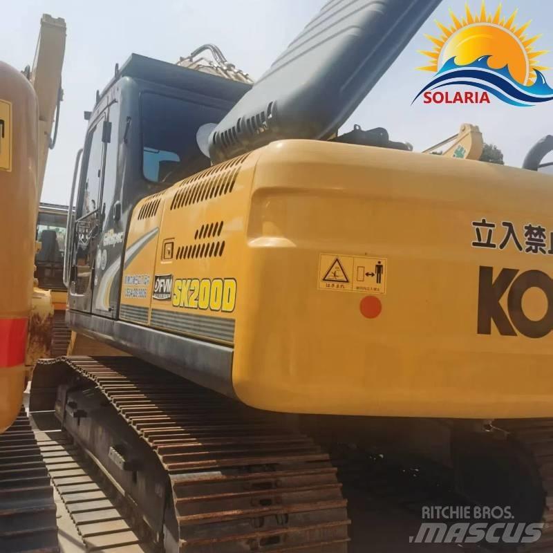 Kobelco SK 200 Гусеничні екскаватори