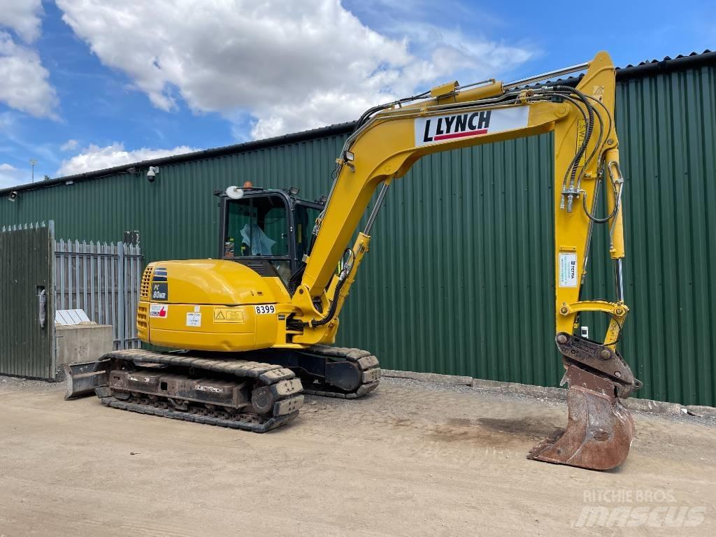 Komatsu PC 80 MR-5E0 Середні екскаватори 7т. - 12т.