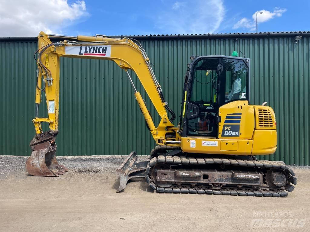 Komatsu PC 80 MR-5E0 Середні екскаватори 7т. - 12т.