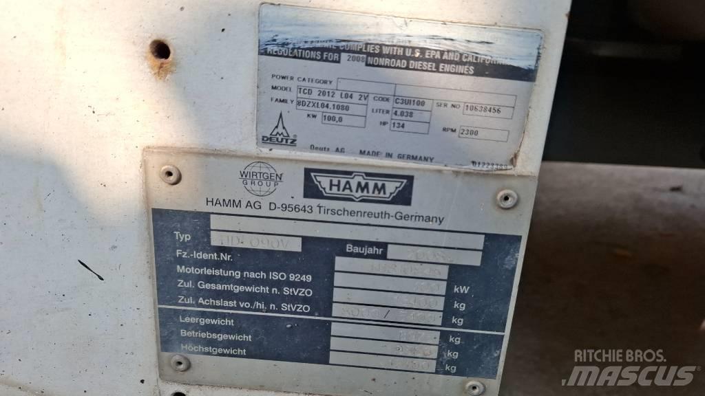 Hamm HDO 90 V Котки тротуарні
