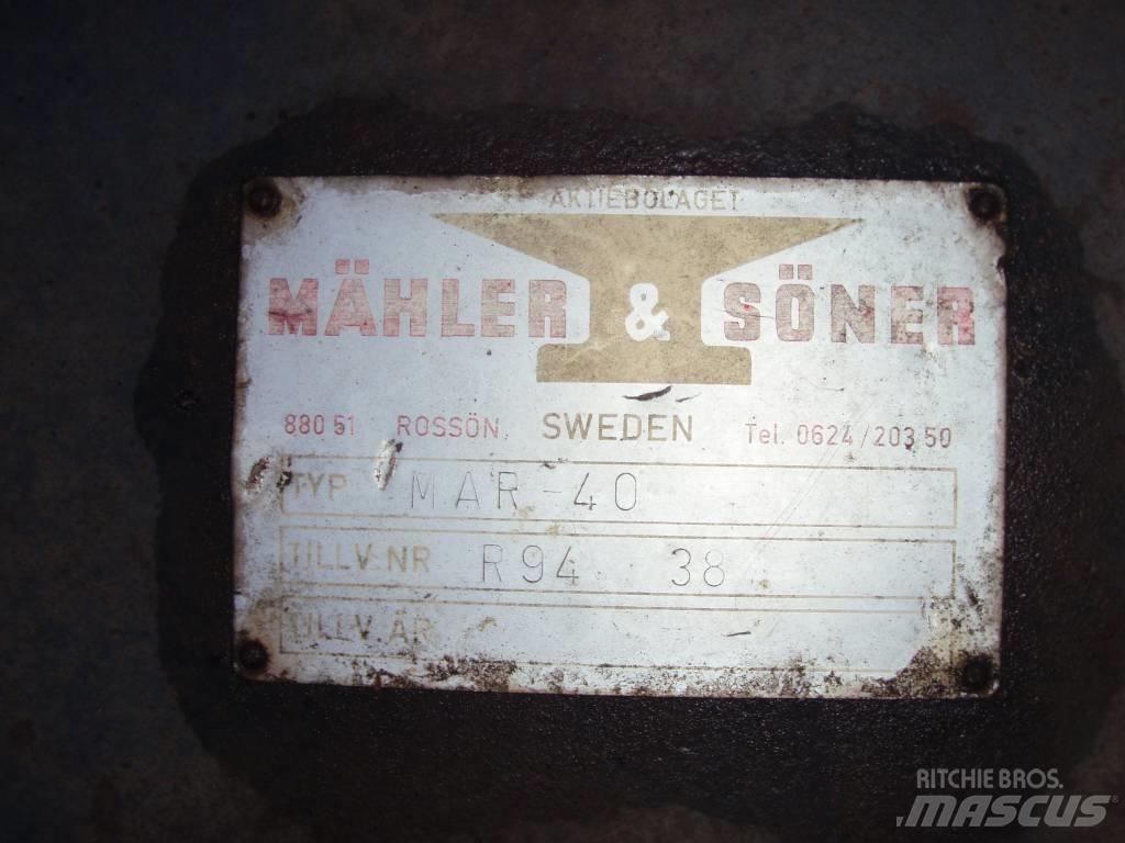 Mählers Snöblad 4m Плуги