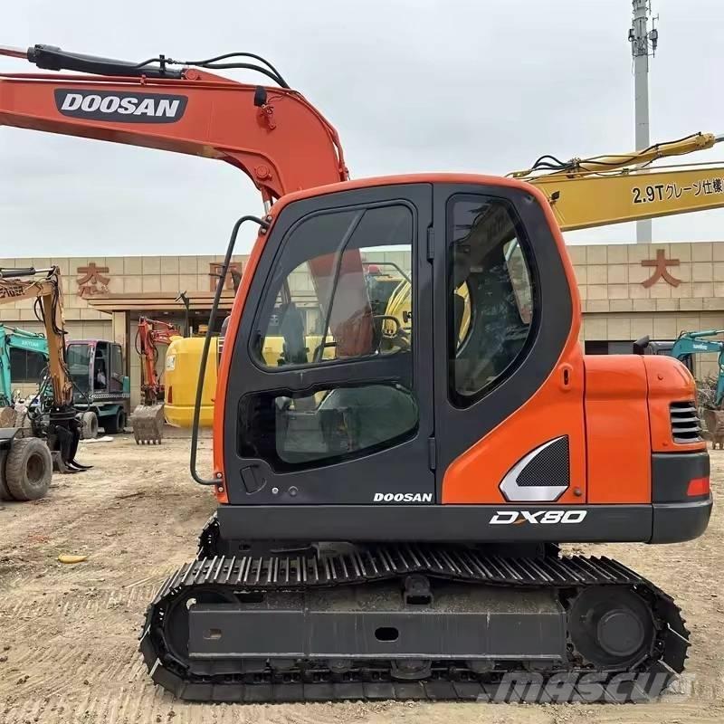 Doosan DX 80 Середні екскаватори 7т. - 12т.