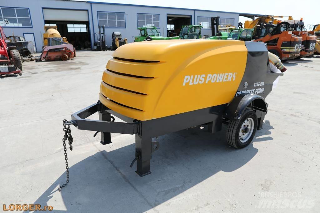 Plus Power VTGZ - 20S Бетононасоси