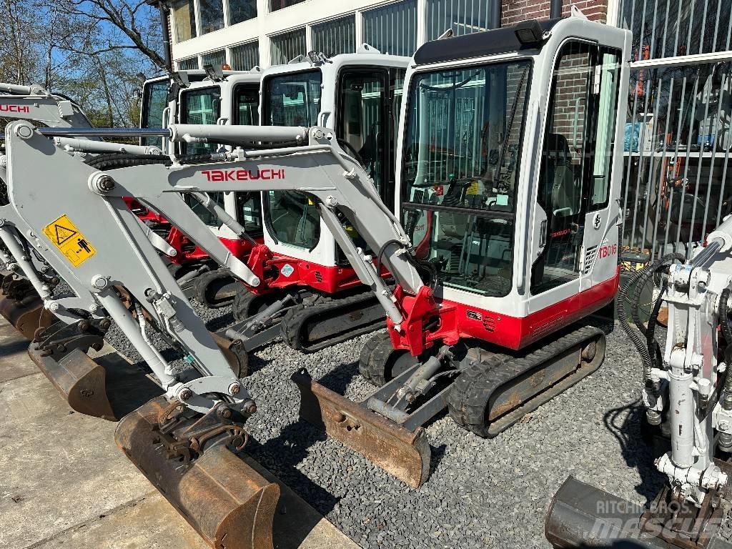 Takeuchi TB 016 Міні-екскаватори < 7т