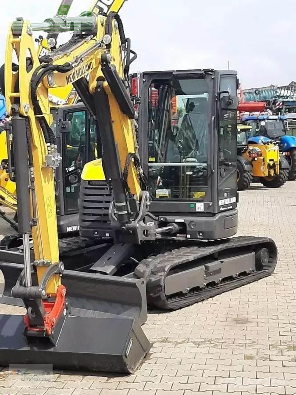 New Holland e65d Міні-екскаватори < 7т