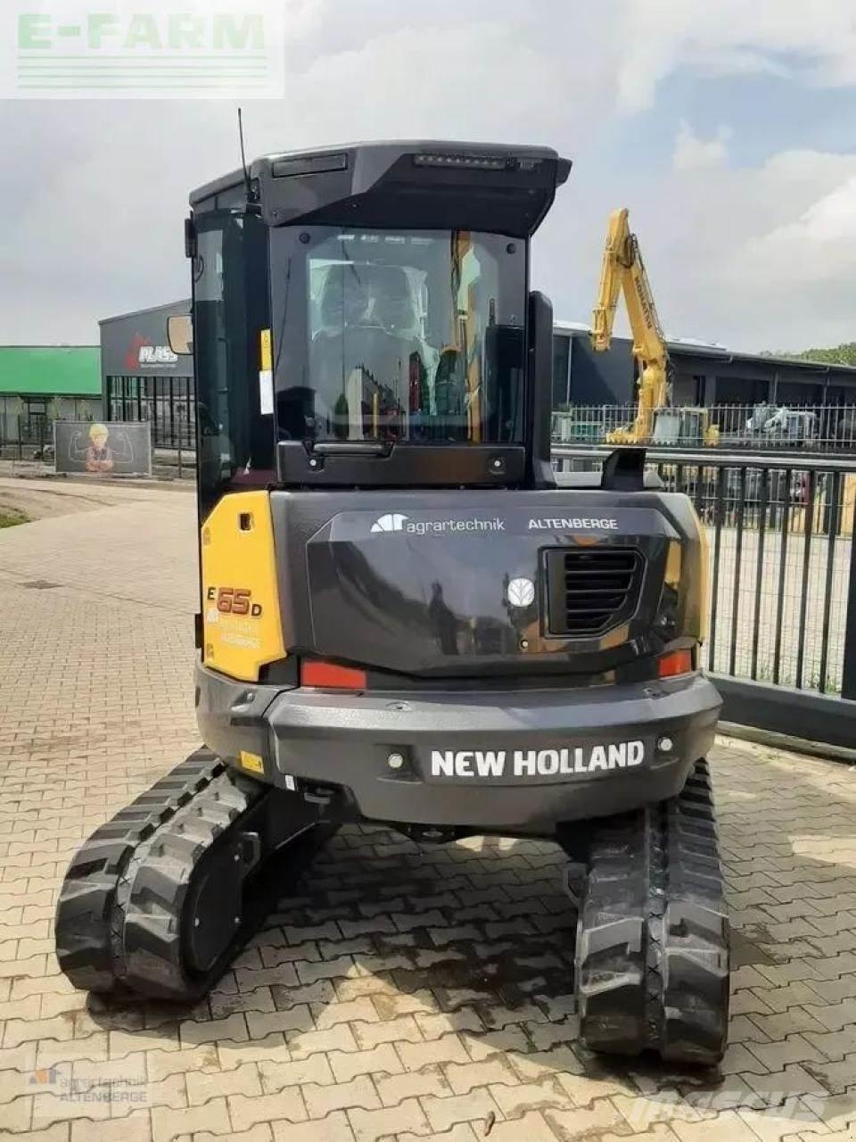 New Holland e65d Міні-екскаватори < 7т