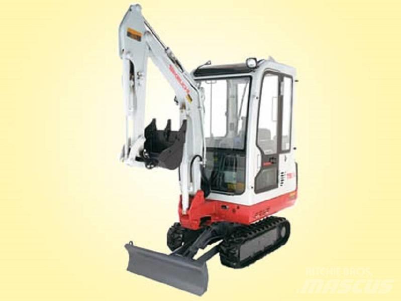 Takeuchi TB016 Міні-екскаватори < 7т