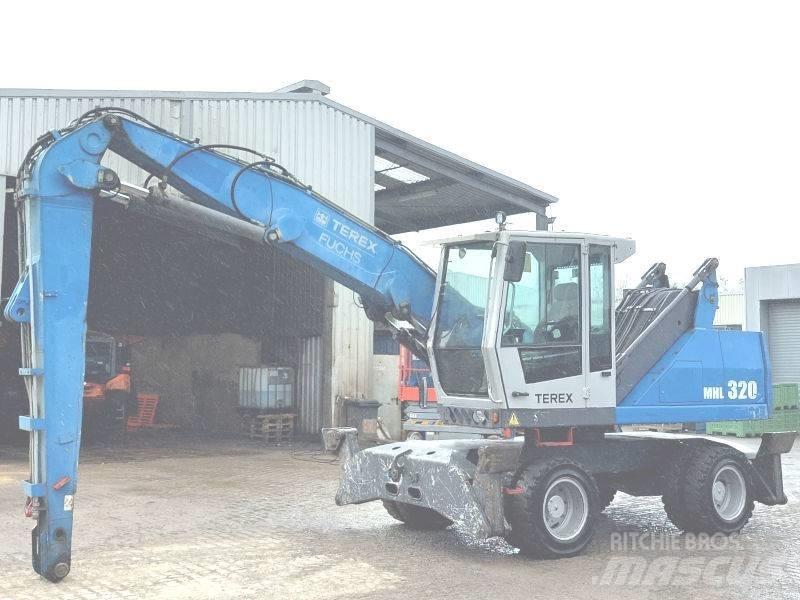 Fuchs MHL 320 D Перевантажувачі металобрухту/промислові навантажувачі