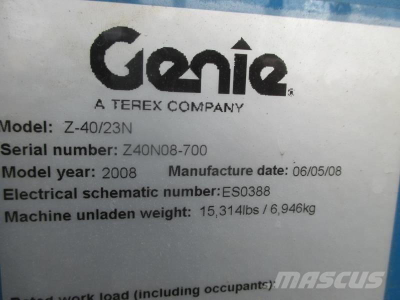 Genie Z 40/23 N Колінчаті підйомники