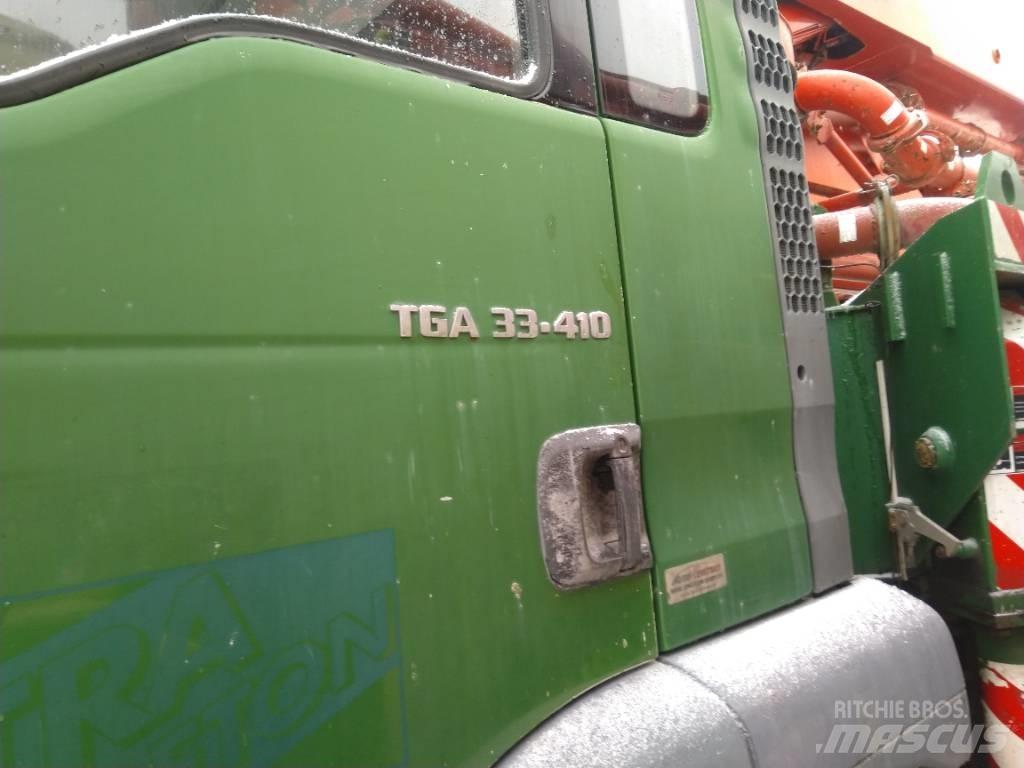 MAN TGA 33.410 Бетононасоси