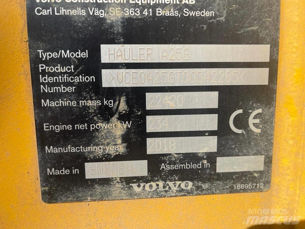 Volvo A 25 G Зчленовані самоскиди
