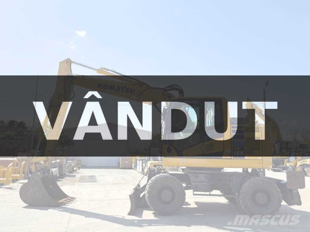 Komatsu PW 158-11 Колісні екскаватори