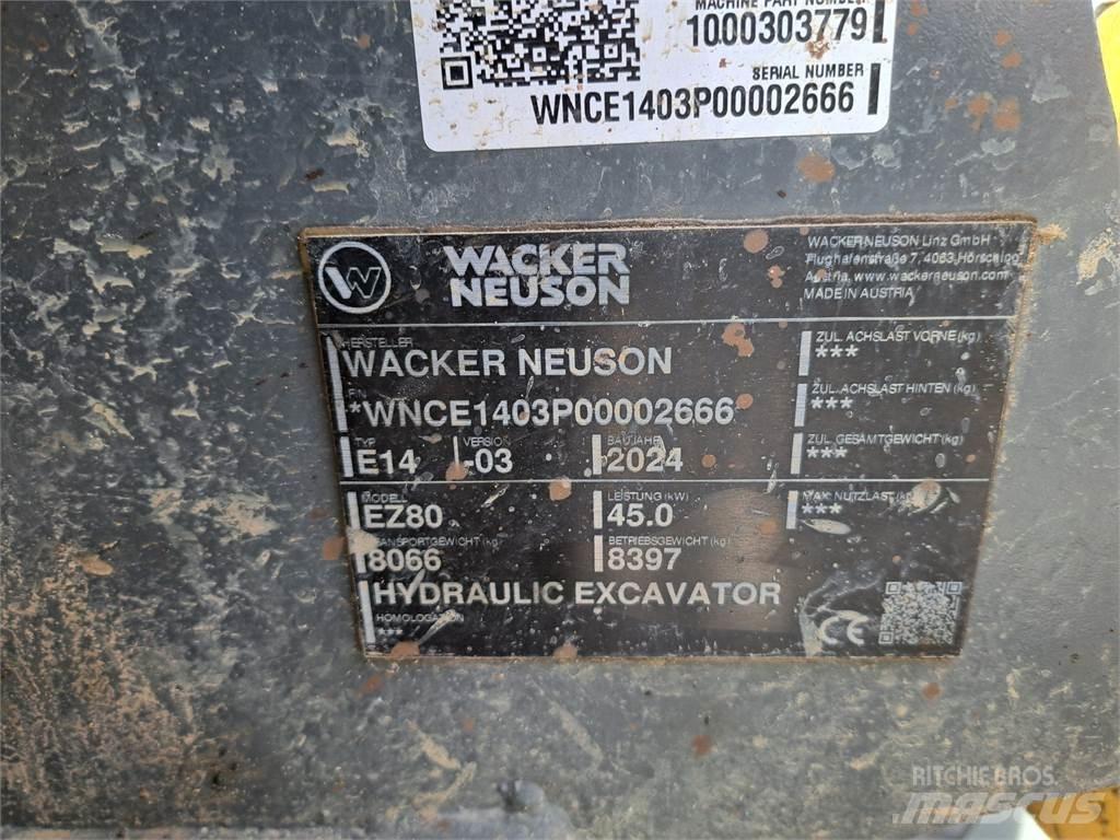 Wacker Neuson EZ80 Гусеничні екскаватори