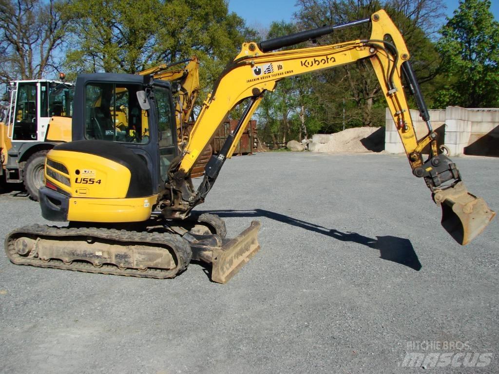 Kubota U 55-4 Міні-екскаватори < 7т