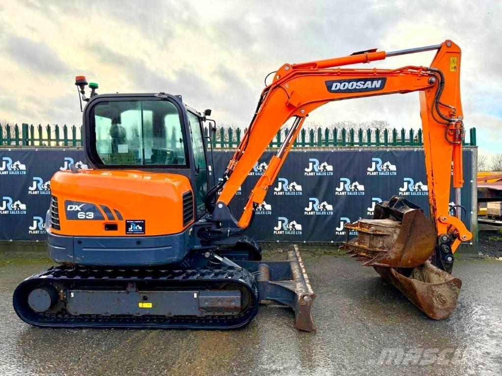 Doosan DX 63-3 Гусеничні екскаватори