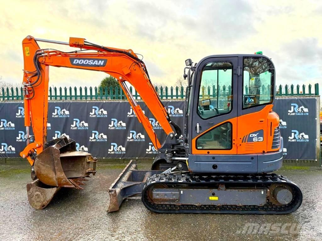 Doosan DX 63-3 Гусеничні екскаватори