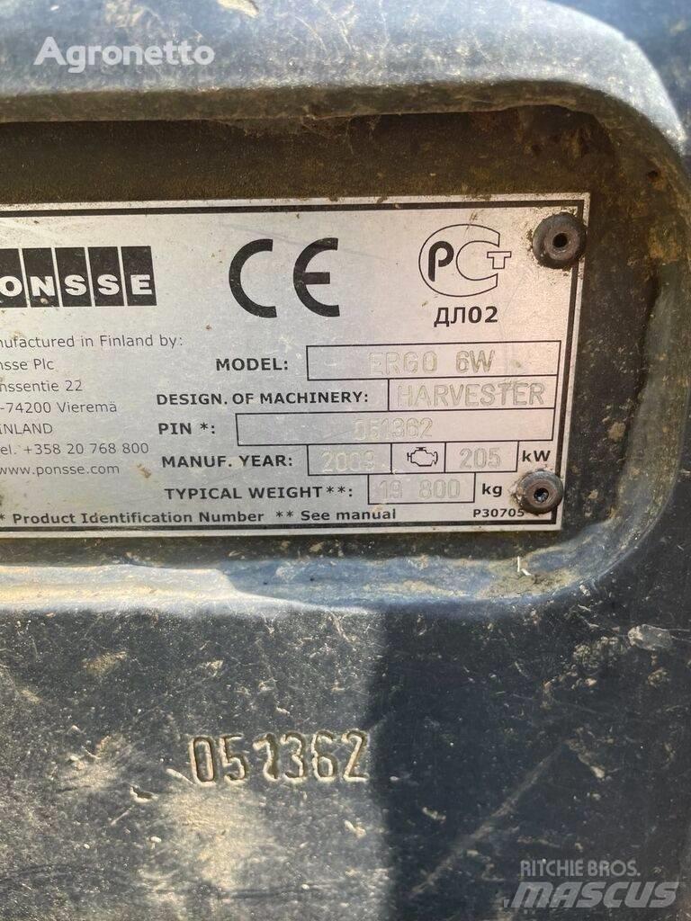 Ponsse Ergo 6W Харвестери