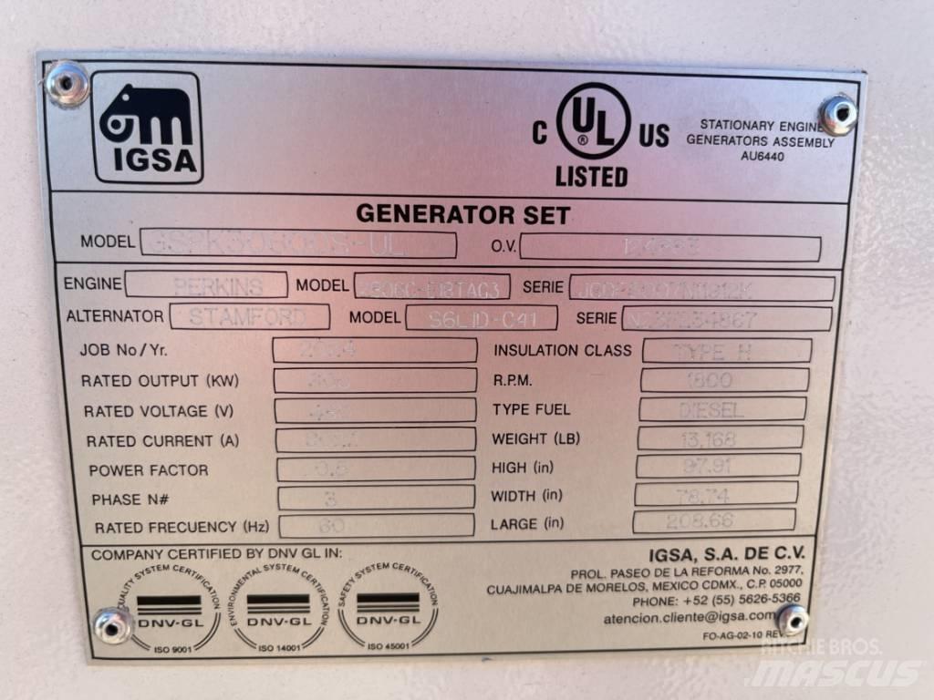  IGSA  GSPK20600L-UL Дизельні генератори