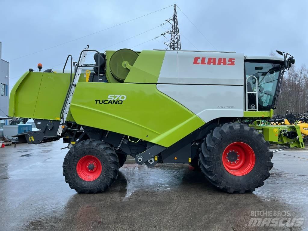CLAAS Tucano 570 Зернозбиральні комбайни