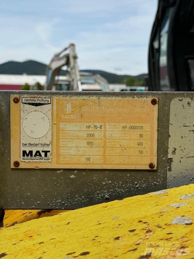 Bauer MAT HP 70 Бетононасоси