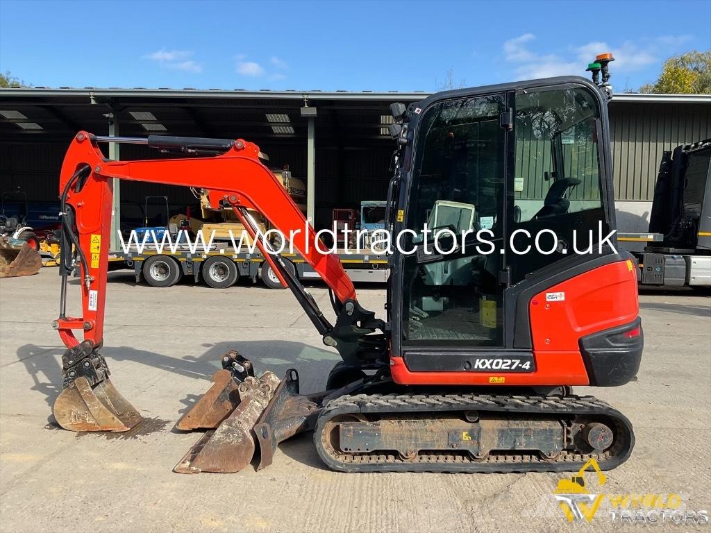 Kubota KX 027-4 Міні-екскаватори < 7т