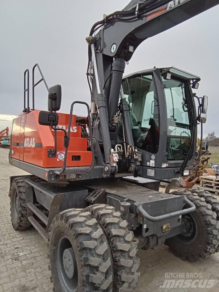 Atlas 150W Колісні екскаватори