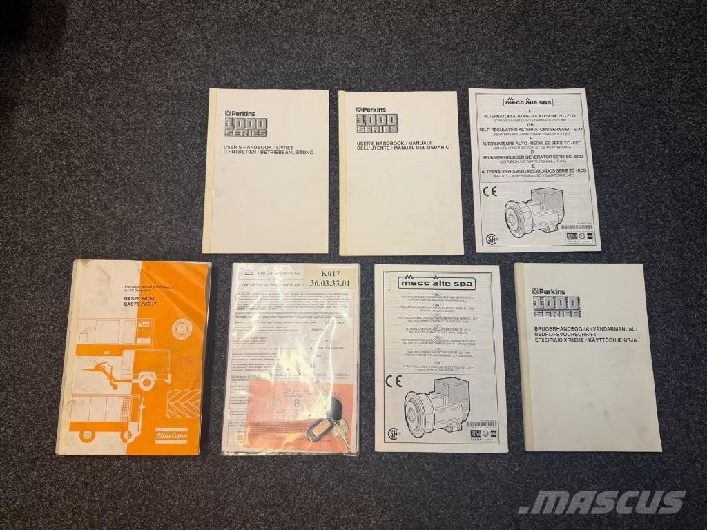 Atlas Copco QAS 78 Дизельні генератори