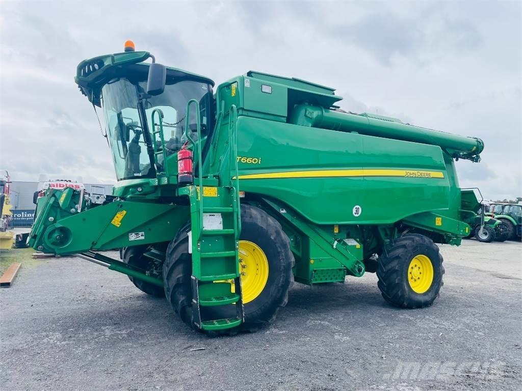 John Deere T660 i Зернозбиральні комбайни